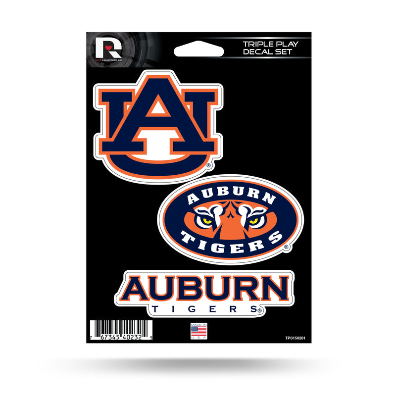 Auburn Triple Play Sticker