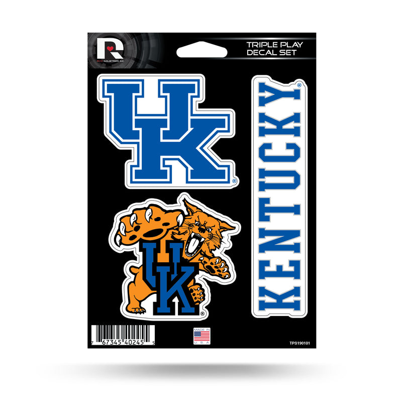 Kentucky University Triple Play Sticker