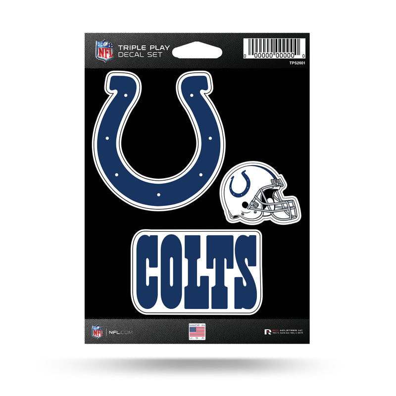 Colts Triple Play Sticker