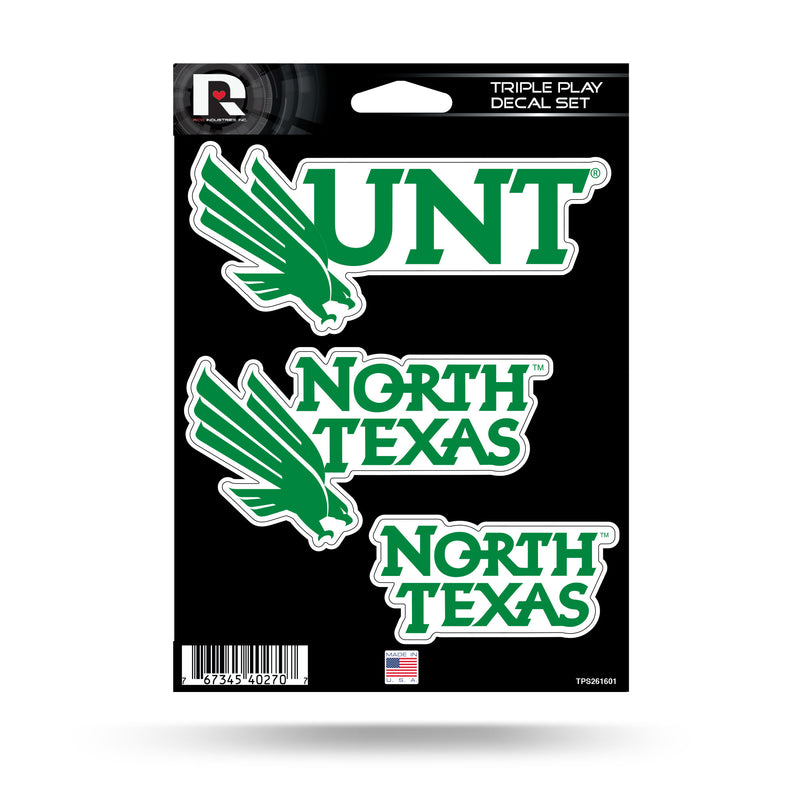 North Texas Triple Play Sticker