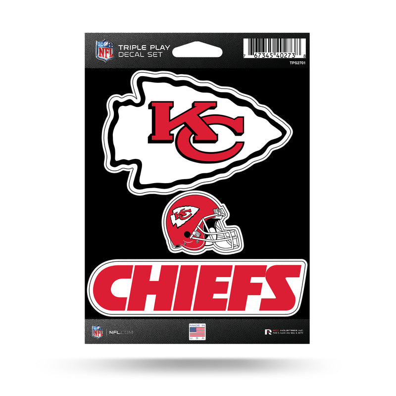 Chiefs Triple Play Sticker