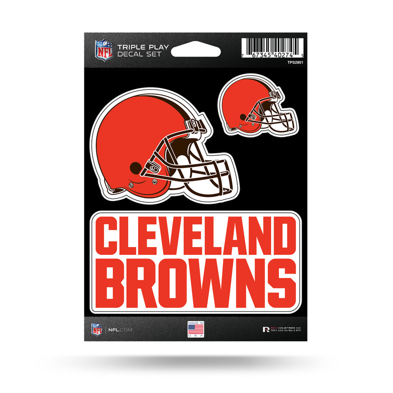 Browns Triple Play Sticker