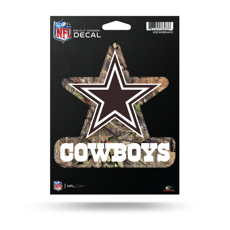 NFL Dallas Cowboys 5" x 7" Vinyl Die-Cut Decal - Car/Truck/Home Accessory By Rico Industries