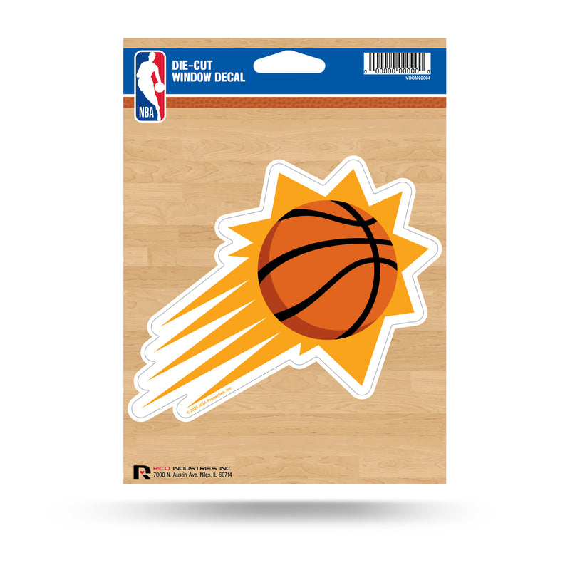 NBA Phoenix Suns 5" x 7" Vinyl Die-Cut Decal - Car/Truck/Home Accessory By Rico Industries