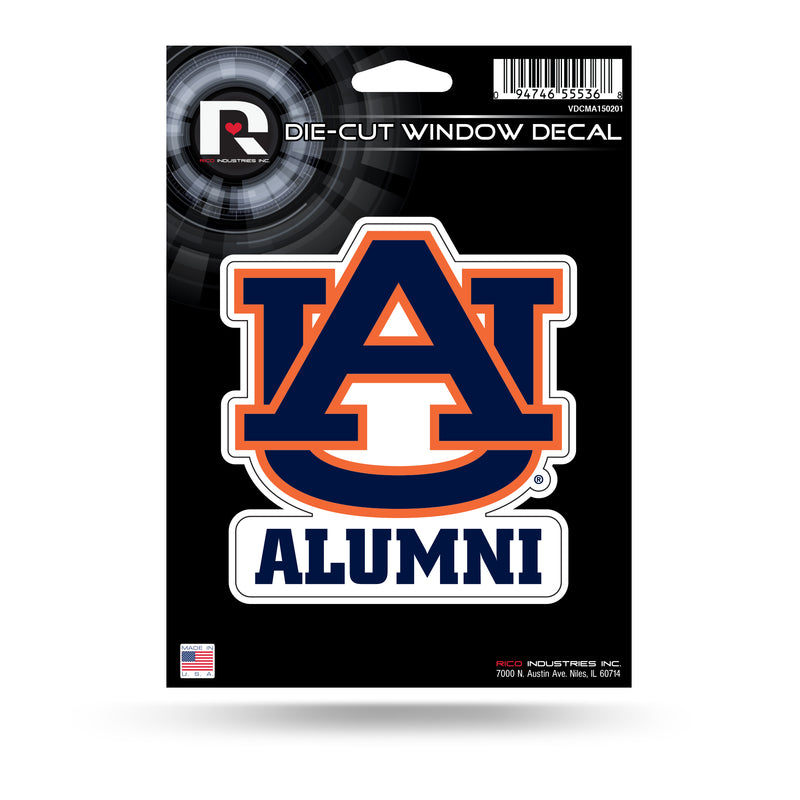 NCAA Auburn Tigers 5" x 7" Vinyl Die-Cut Decal - Car/Truck/Home Accessory By Rico Industries